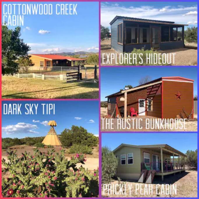 Cottonwood Creek Cabins - Alpine, Tx Luaran gambar